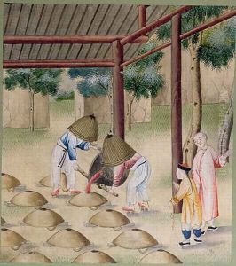 Working in a Traditional Forge by Anonymous Artist