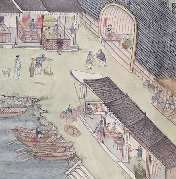 View of a Market in China (2) - view 1
