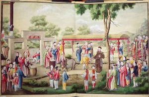The Ploughing Festival in China by Anonymous Artist