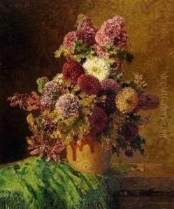 Blumenstraus Mit Dahlien