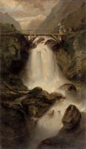 Frauengruppe An Der Brucke Am Saint Gotthard Frauengruppe An Der Brucke Am Saint Gotthard