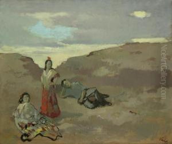 Spanier In Den Dunen - view 1