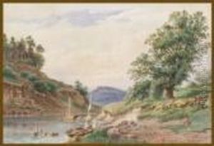 Eiche Bei Molln by Wilhelm Streckfuss