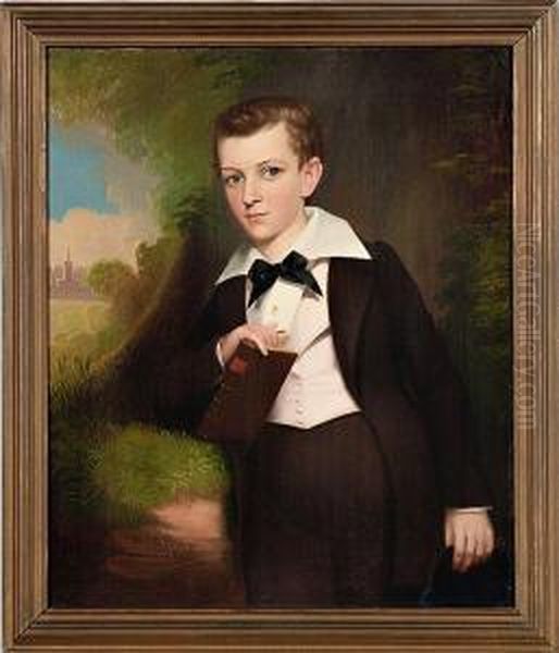 Portrait Of Young Academic - view 1