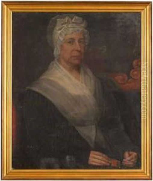Portrait Of A Lady With Book In Lap - view 1