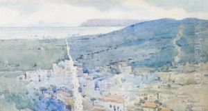 Pozzuoli, Near Naples, Italy by Arthur Streeton