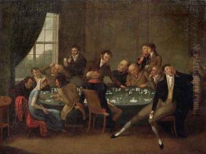 The Gambling House by Anonymous Artist