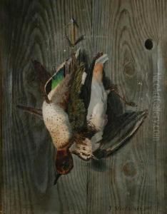 A Bird Catch by Johann Streitshek