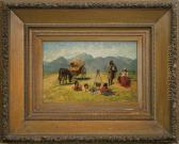 Resting Gypsies - view 1