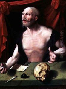 The Penitent St. Jerome in His Study by Anonymous Artist
