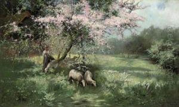 An Orchard In Picardy - view 1