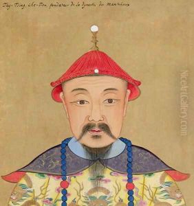Portrait of T'ai T'sin Che-Tsou (1638-61)