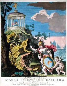 Frontispiece of Icones Insectorum Rariorum by C. Clerck, Sweden, 1764 by Anonymous Artist