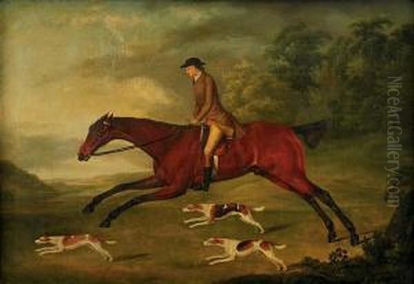 An Equestrian Portrait Of A Gentleman - view 1