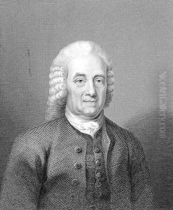 Emanuel Swedenborg 1688-1772 at the Age of 80, engraved by W. Holl, from World Religion, published by A. Fullarton and Co. by Anonymous Artist
