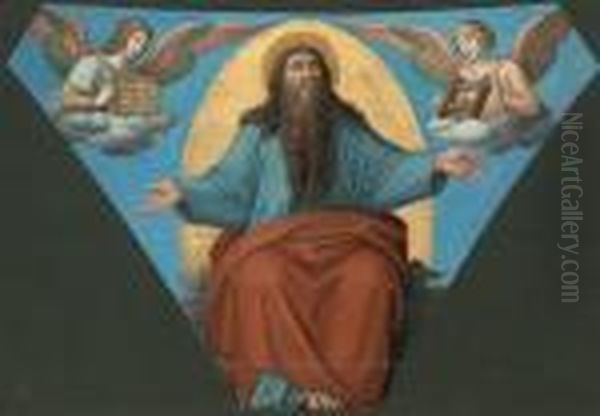 Two Scenes Of God The Father - view 1