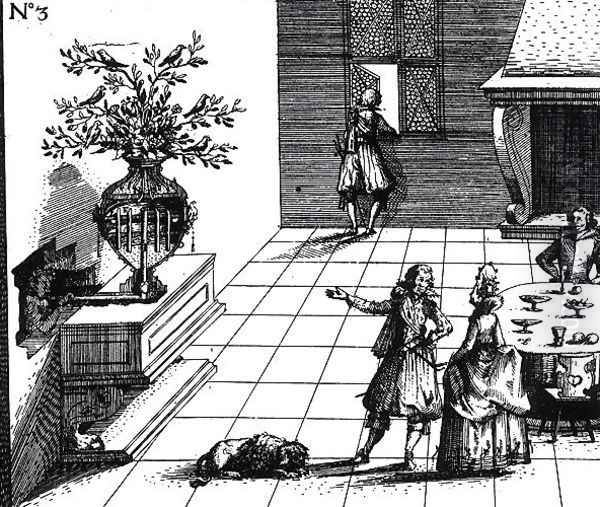 Bird song musical tree, published c.1670 - view 1