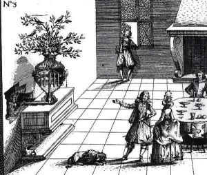 Bird song musical tree, published c.1670 Bird song musical tree, published c.1670