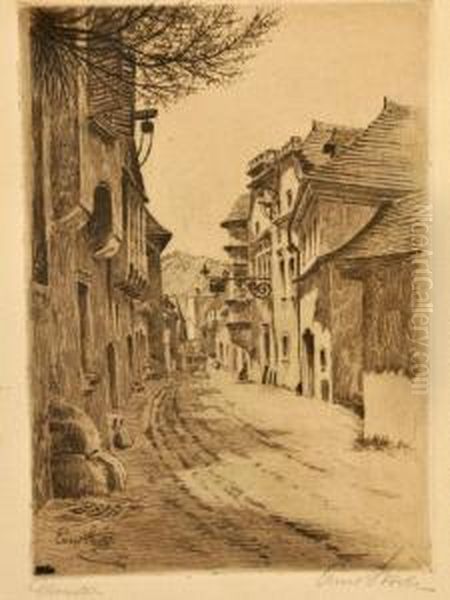 Gassenansicht In Durnstein - view 1