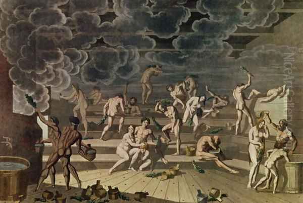 Russian steam baths - view 1