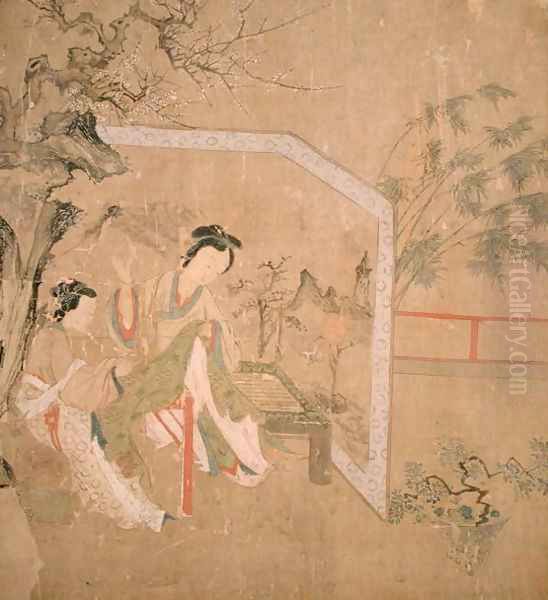 Women Sewing, 1500 - view 1