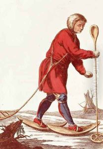 An Ostiak Hunting Ermine by Anonymous Artist