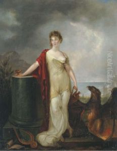 Hebe by Peter Eduard Strohling