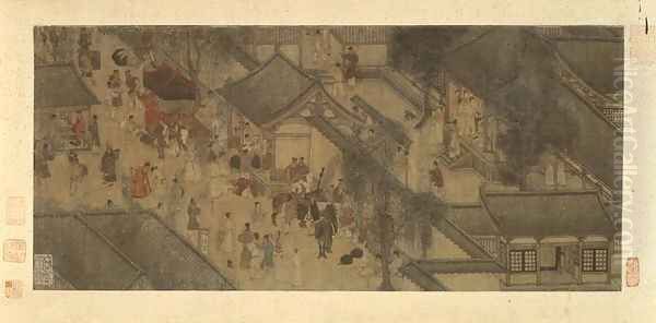 Lady Wenji's Return to China: Wenji Arriving Home, Southern Song dynasty, China, second quarter of the 12th century (detail) - view 1