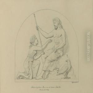 Thetis Begs Zeus To Avenge Achilles'