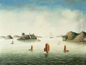 View of Canton area, c.1850