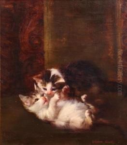 Two Kittens Playing by Elizabeth Strong