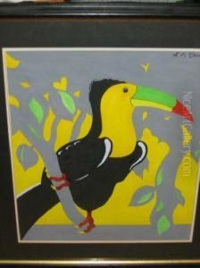 Toucan On A Branch by Joseph D. Strong