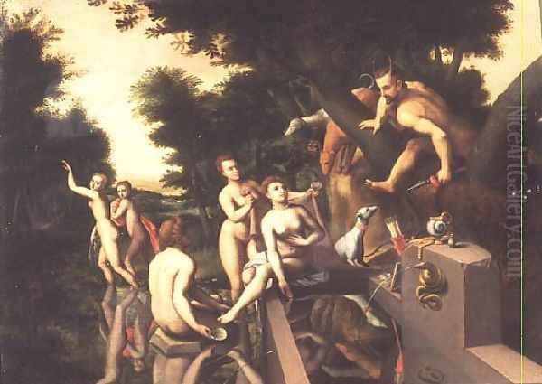Diana and Actaeon - view 1