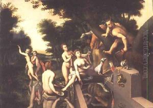 Diana and Actaeon by Anonymous Artist