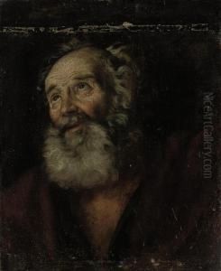Head Of A Male Saint