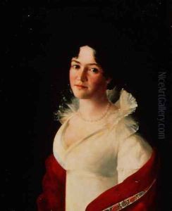 Portrait of Countess Natalia Pavlovna Zubova 1801-68 c.1820 by Anonymous Artist