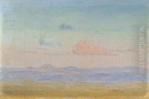 Desert Landscape by Hermann Struck
