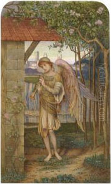 An Angel, From A Golden Thread - view 1