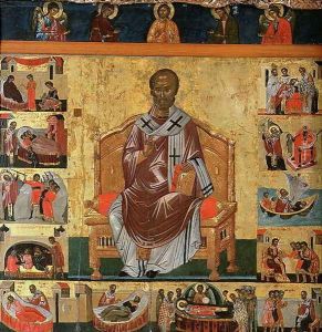 St. Nicolas and scenes of his life by Anonymous Artist