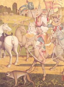 The Cavalcade of the Magi, c.1460 by Anonymous Artist