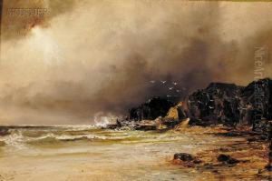 Coastal View by Alexander Charles Stuart
