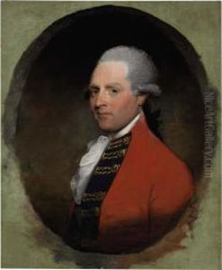Portrait Of General Richard Grenville by Gilbert Stuart
