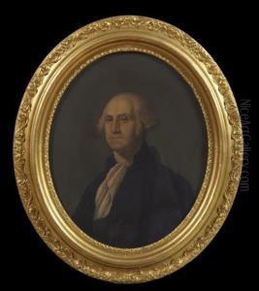 Portraits Of George And Martha Washington - view 1