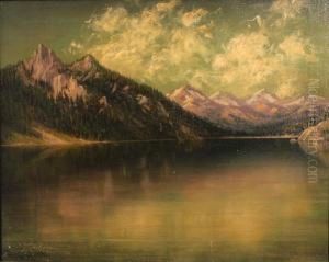 Echo Lake From The East End by James Everett Stuart