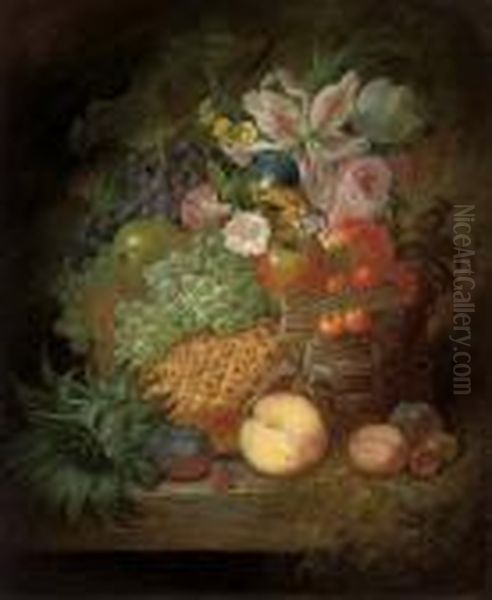 Still Life With Fruit And Flowers - view 1