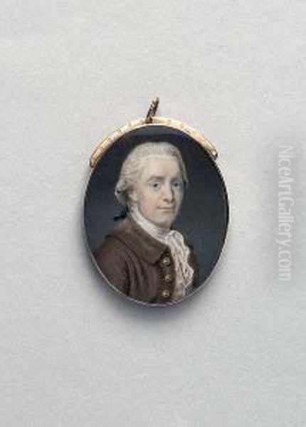 Portrait Miniature Of A Gentleman - view 1