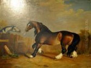 Study Of A Brown Horse by George Stubbs