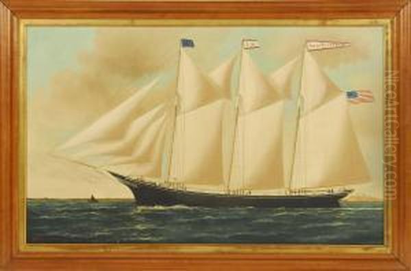 The Schooner Zacheus Sherman - view 1