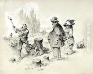 Spaziergang Durch Den Wald by Hans Stubenrauch