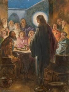 Scenes Of The Passion Of Christ by Hans Stubenrauch